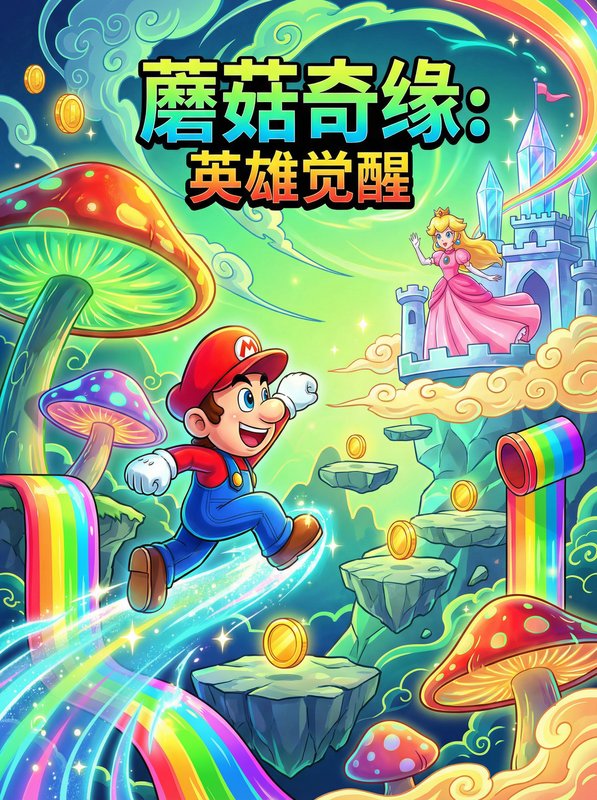 小马拉大车动漫-超级马力欧