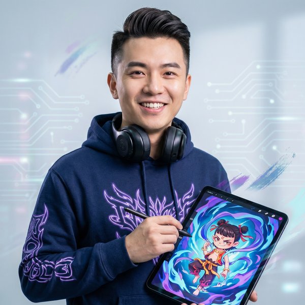 小马拉大车AI动漫技术总监张逸飞